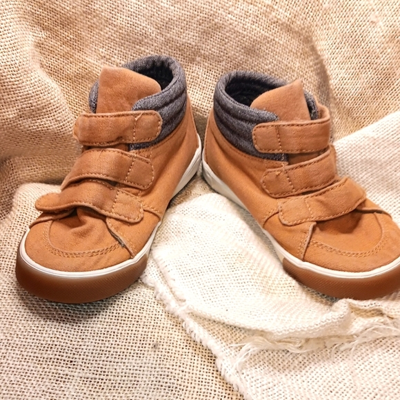 Little Boys Brown Work Boots - Picture 3 of 7